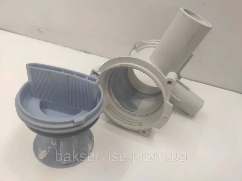 Корпус (равлик) насоса для пральної машин Bosch Siemens 601-0754 Б/У, зображення 3