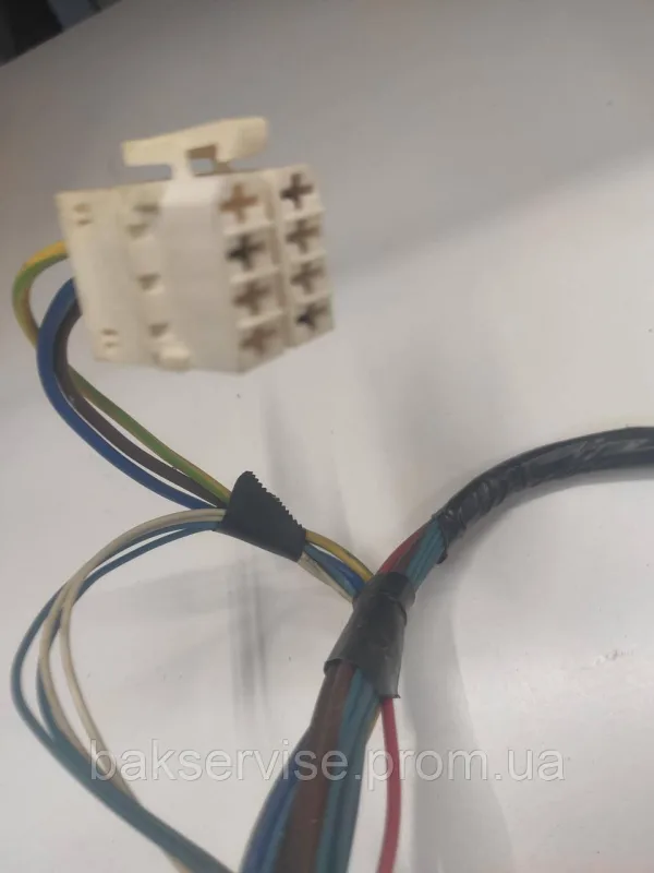 Плата упавління з проводкою до пральної машини Ariston AVSL 100 Б/У, изображение 3