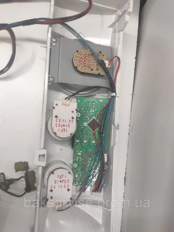 Плата упавління з проводкою до пральної машини Ariston AVSL 100 Б/У, изображение 5