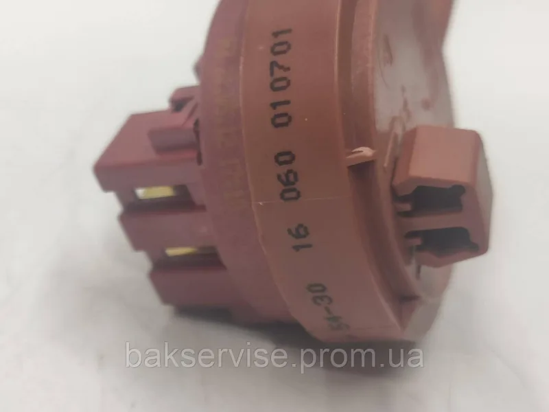 Прессостат (датчик рівня води) для посудомийної машини SMEG 16060010701 Б/У, изображение 6