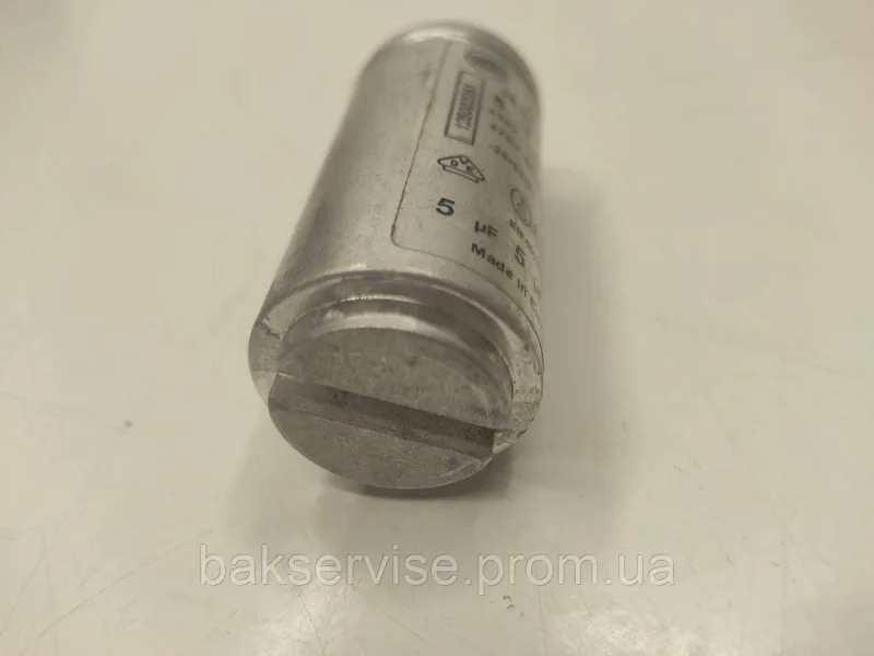 Конденсатор до сушильної машини Electrolux 125002051 5µF Б/У, изображение 2