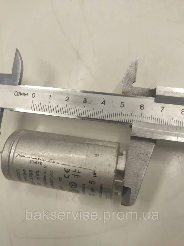 Конденсатор до сушильної машини Electrolux 125002051 5µF Б/У, изображение 7