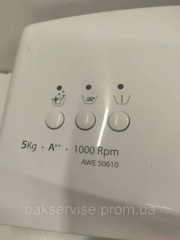 Плата упавління до пральної машини Whirlpool AWE 50610 Б/У, изображение 2