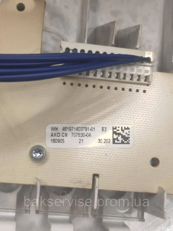 Плата упавління до пральної машини Whirlpool AWE 50610 Б/У, изображение 6