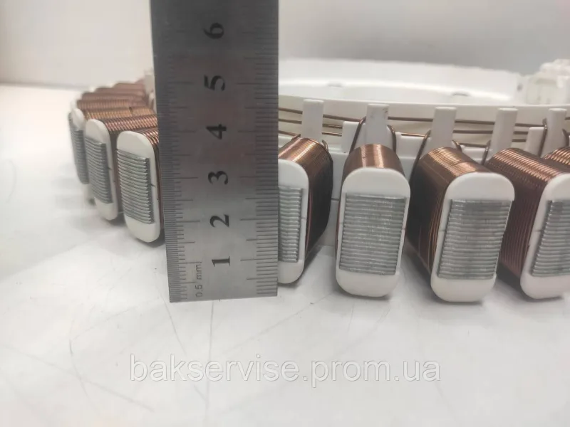 Статор мотора до пральної машини LG MEV348146SS-1 Б/У, зображення 3