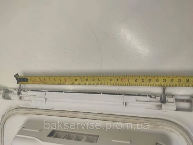 Кришка (верхня) до пральної машини Zanussi 1297763458 (без дозатора) Б/У, изображение 5