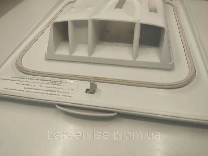 Кришка (верхня) до пральної машини Zanussi 1297763458 (без дозатора) Б/У, изображение 6