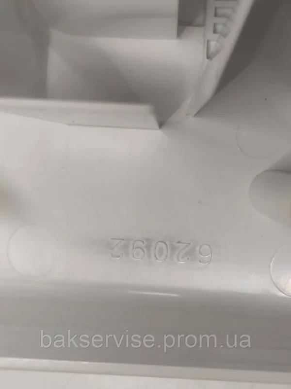 Панель (передня) порошкоприймача для пральної машини Siemens 9000055978 Б/У, изображение 2