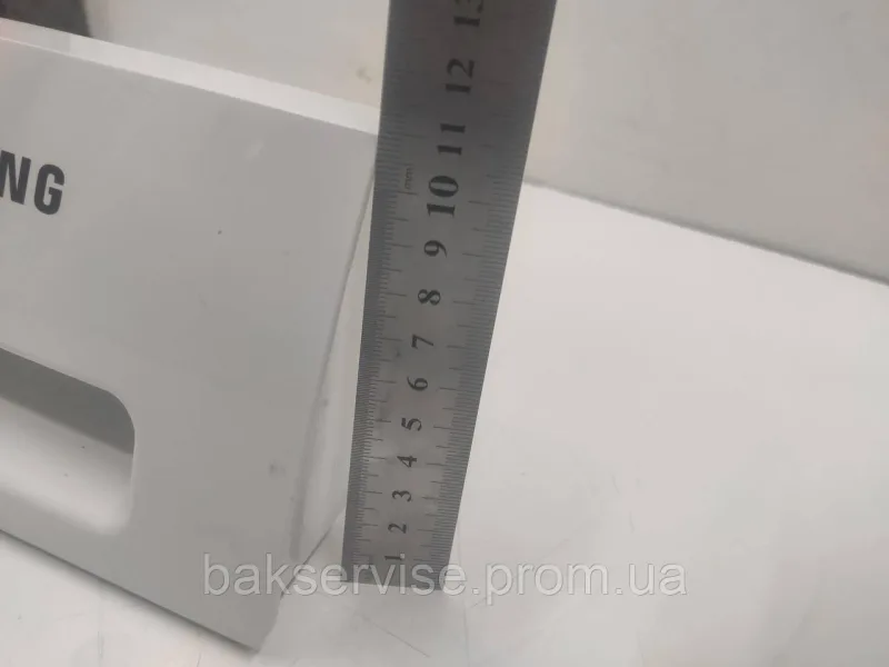 Панель (передня) порошкоприймача для пральної машини Samsung DC64-02083A Б/У, зображення 2