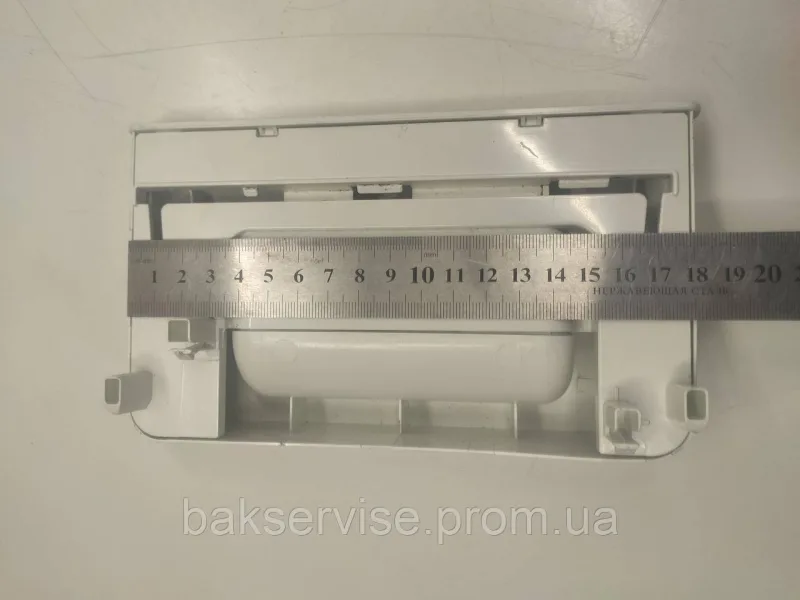 Панель (передня) порошкоприймача для пральної машини Samsung DC64-02083A Б/У, зображення 3