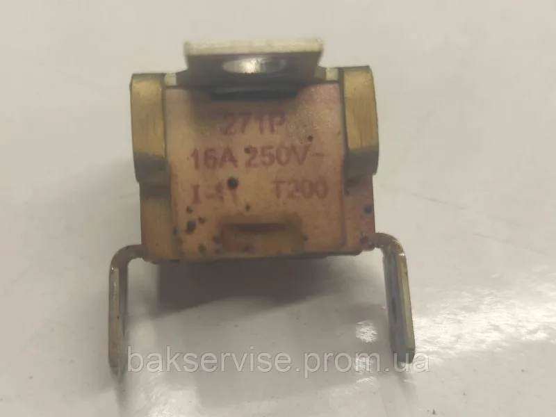 Терморегулятор (термостат) до духовки Ariston, Indesit C00082747 271P 16A 250V T200 Б/У, изображение 5