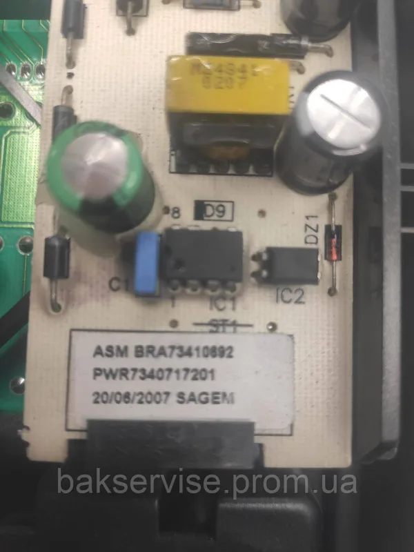 Панель управління мікрохвильовой печі FAGOR  MW4-245 GEX BRA73410692 б/у, изображение 2