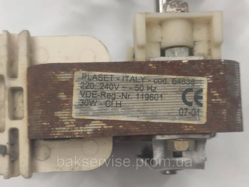 Двигун(вентилятор) обдуву духовки AEG B93CS51V Б/У, зображення 3