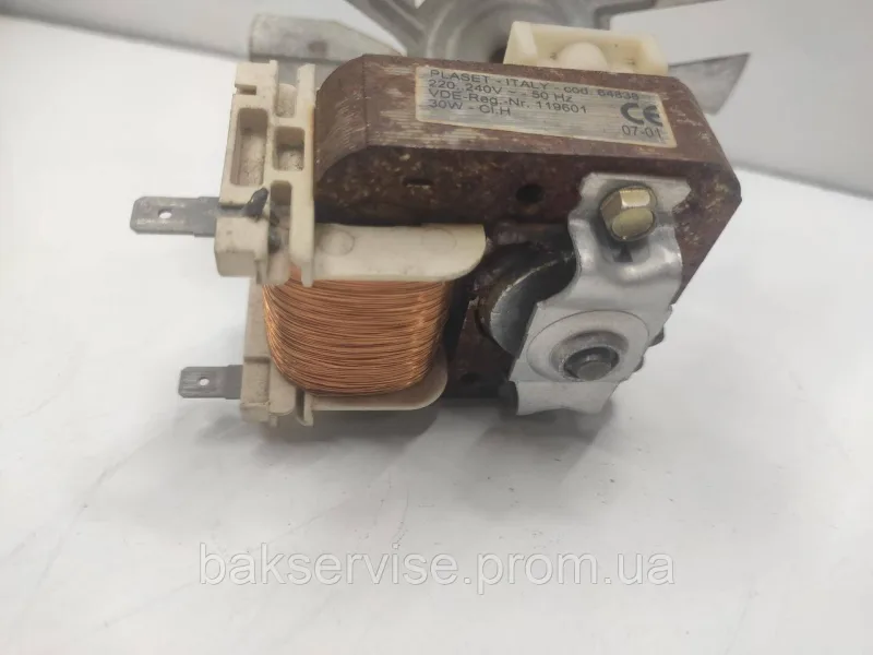Двигун(вентилятор) обдуву духовки AEG B93CS51V Б/У, зображення 4