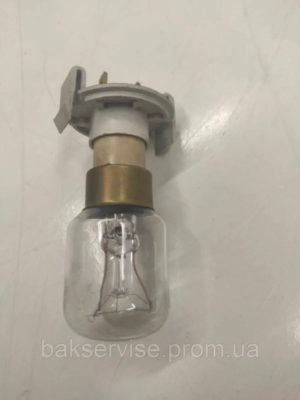 Лампочка з патроном для мікрохвильової печі 25W 240/250V (універсальна) Б/У, изображение 7