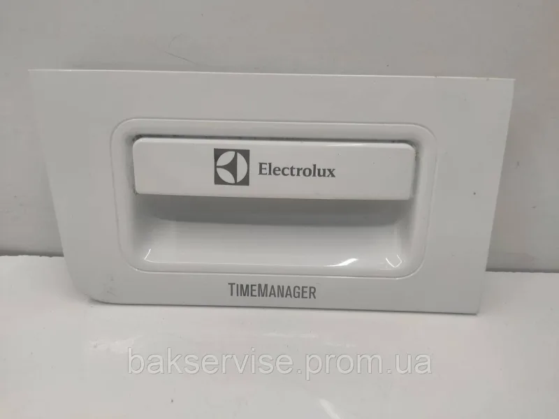 Панель (передня) порошкоприймача для пральної машини Electrolux 13254703 Б/У, зображення 2