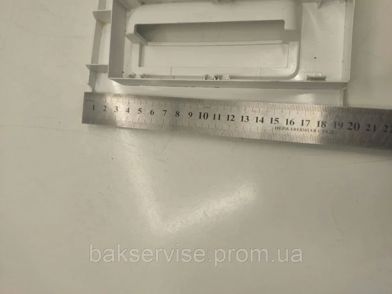 Панель (передня) порошкоприймача для пральної машини Electrolux 13254703 Б/У, зображення 10