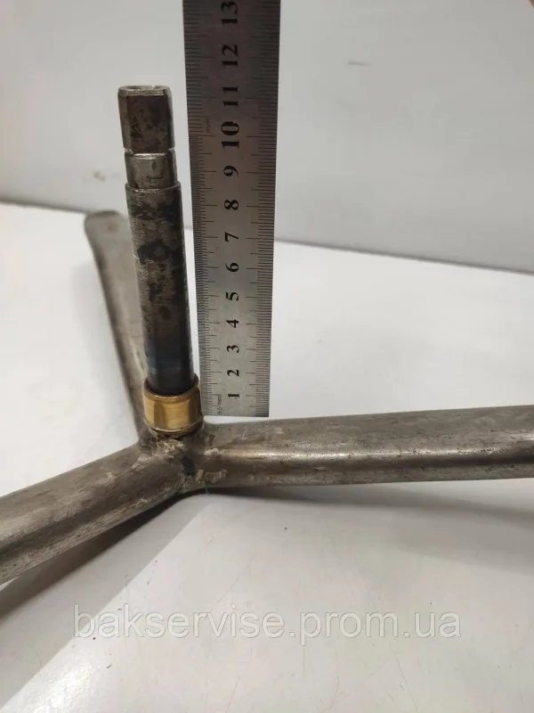 Хрестовина барабана до пральної машини Indesit C00113810 (нержавійка), зображення 2