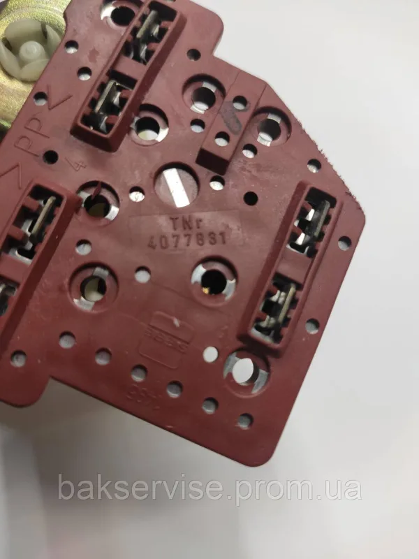 Клапан подачі води до пральної машини Miele 1657865 Б/У, зображення 4