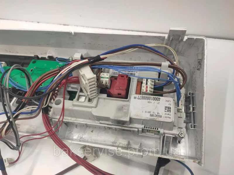 Плата управління з проводкою до пральної машини Whirlpool TDLR 60110 Б/У, зображення 7