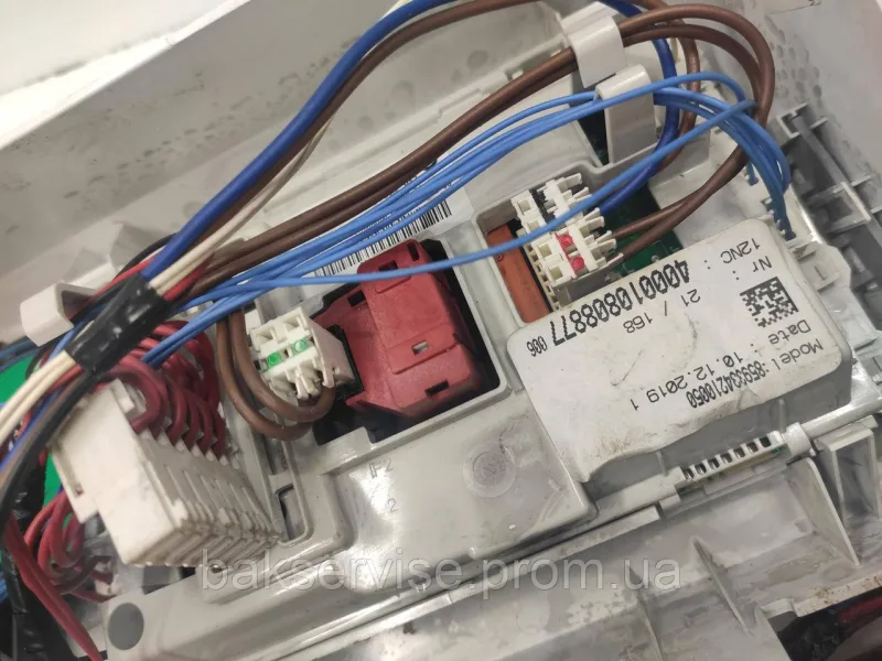 Плата управління з проводкою до пральної машини Whirlpool TDLR 60110 Б/У, зображення 8