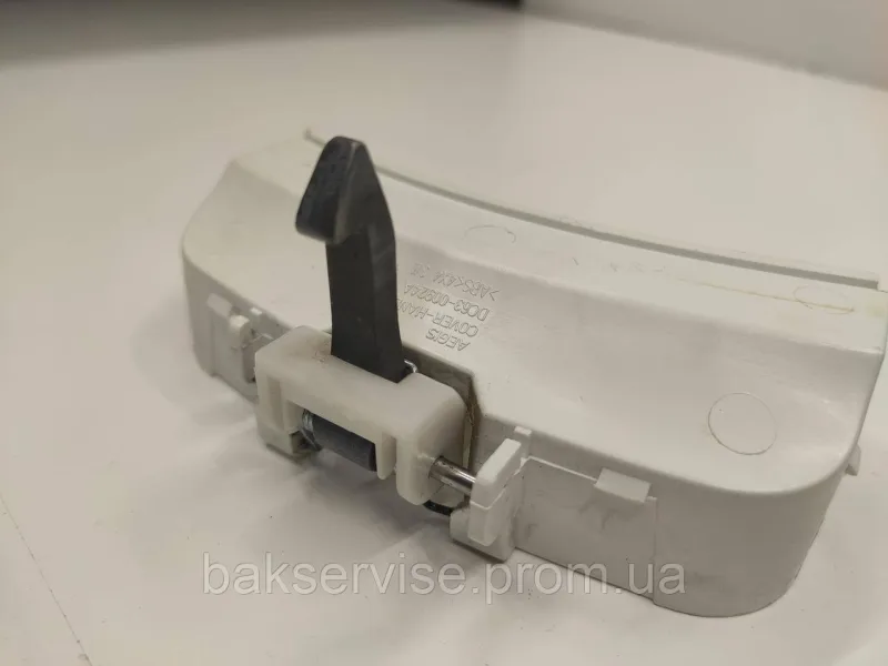 Комплект ручки люка (ручка, накладка, крючок) пральної машини Samsung DC64-01948A Б/У, зображення 5