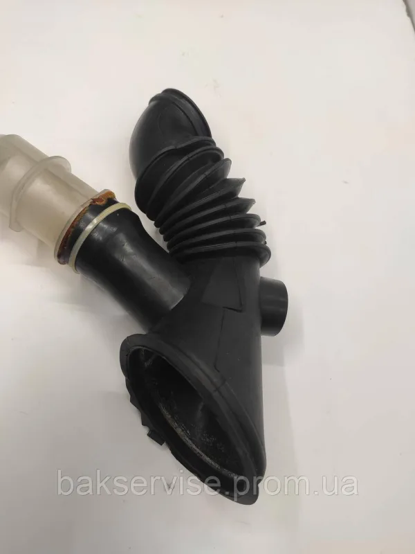 Патрубок для пральної машини з камерою тиску AEG 1297632 Б/У, изображение 3