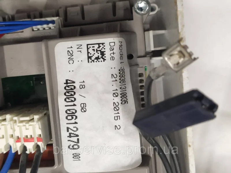 Плата управління до пральної машини Whirlpool WTLS 65912 (БЕЗ ПРОВОДКИ) Б/У, зображення 5