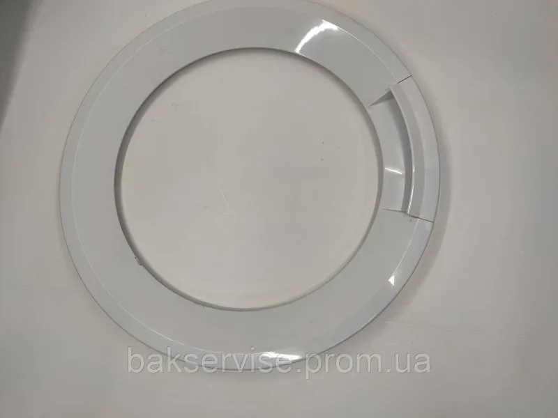 Зовнішня рамка люка пральної машини Beko 285059 G1 Б/У, изображение 1