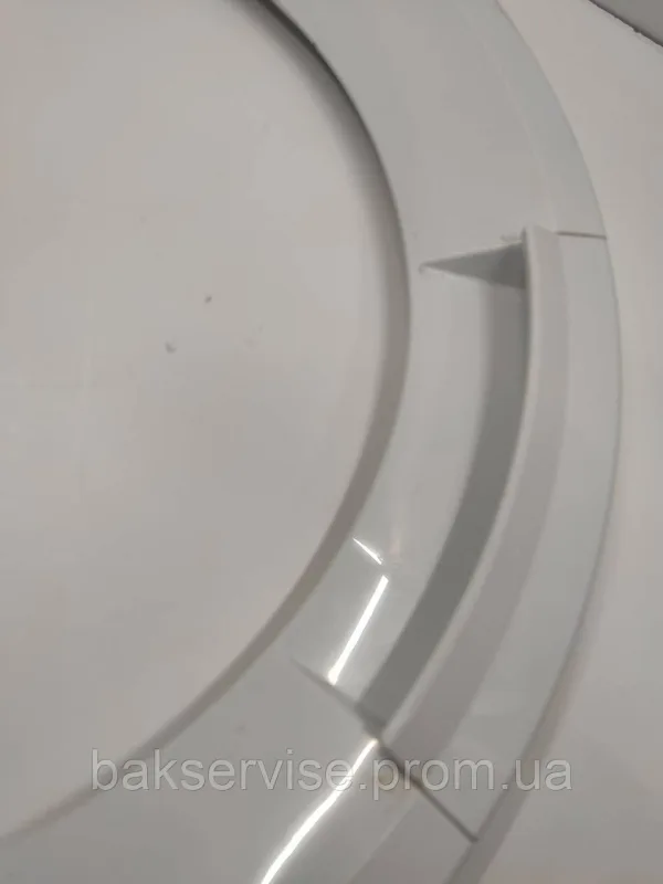 Зовнішня рамка люка пральної машини Beko 285059 G1 Б/У, изображение 2
