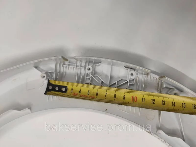 Зовнішня рамка люка пральної машини Beko 285059 G1 Б/У, изображение 9