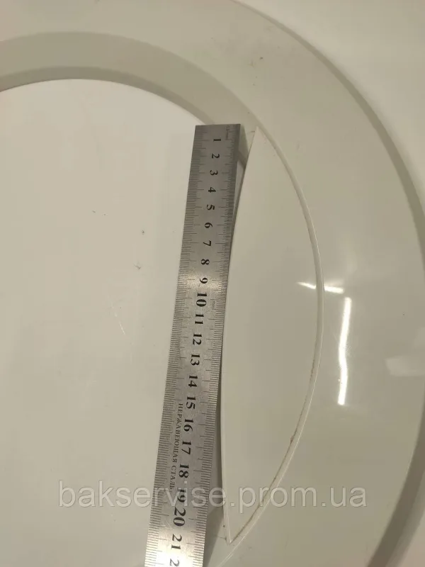 Зовнішня рамка люка пральної машини Gorenje 154520 Б/У, зображення 5