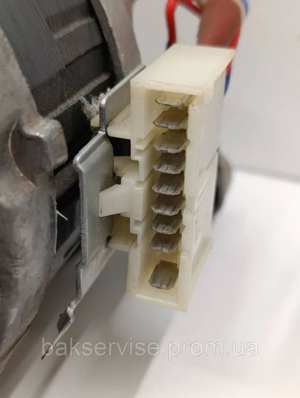 Двигун(мотор) для пральної машини Electrolux, Zanussi, AEG 124270703 ( 9 контактів) Б/У, изображение 4