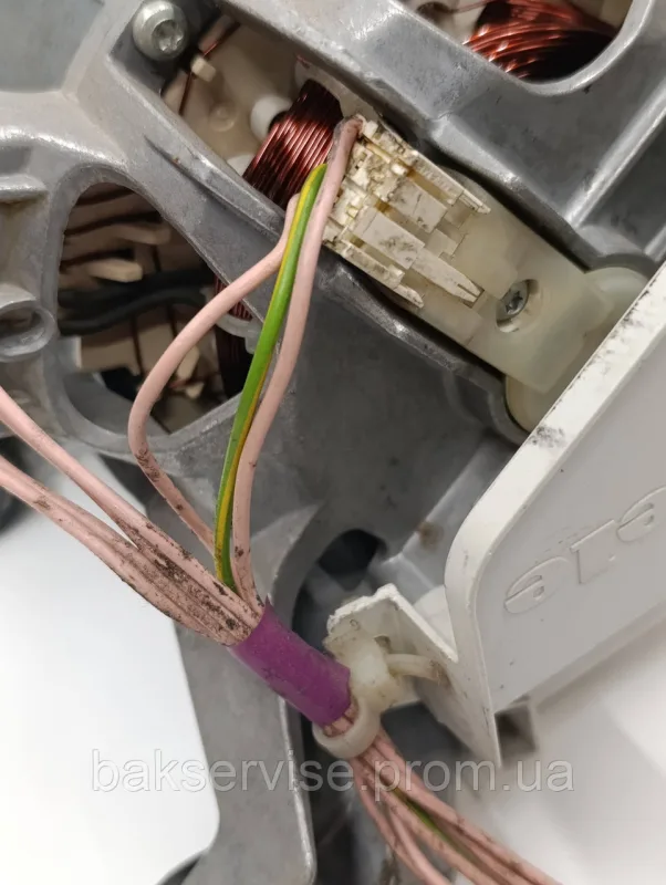Двигун(мотор) для пральної машини Miele MXT 30-66/2 ( 5 контактів) Б/У, изображение 6