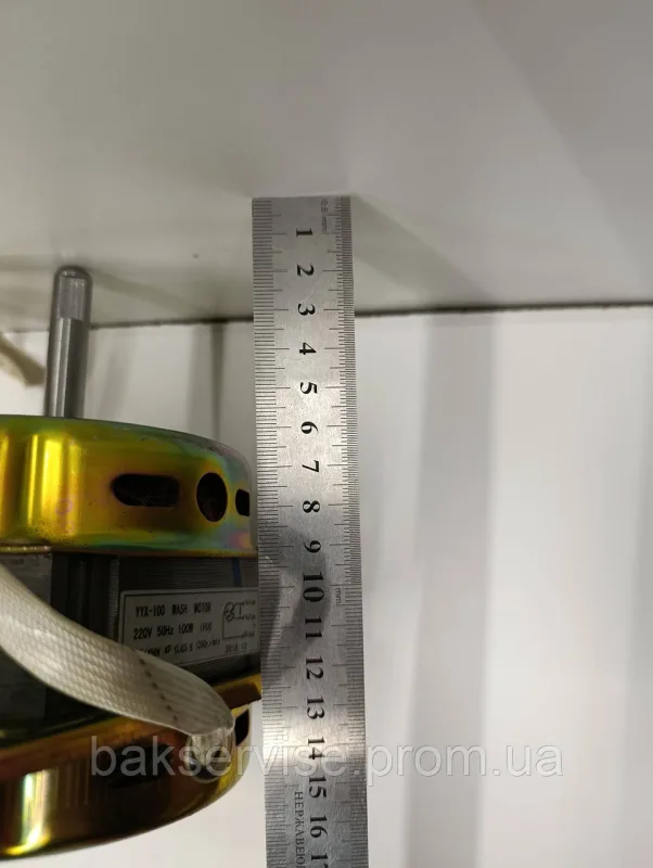 Двигун (мотор) для пральної машини напівавтомат Сатурн YYX-100 100W, зображення 6