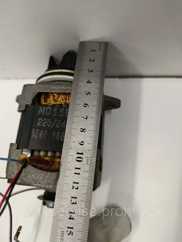 Насос циркуляційний(двигун) до посудомийної машини Bosch MO1185 б/у, изображение 8