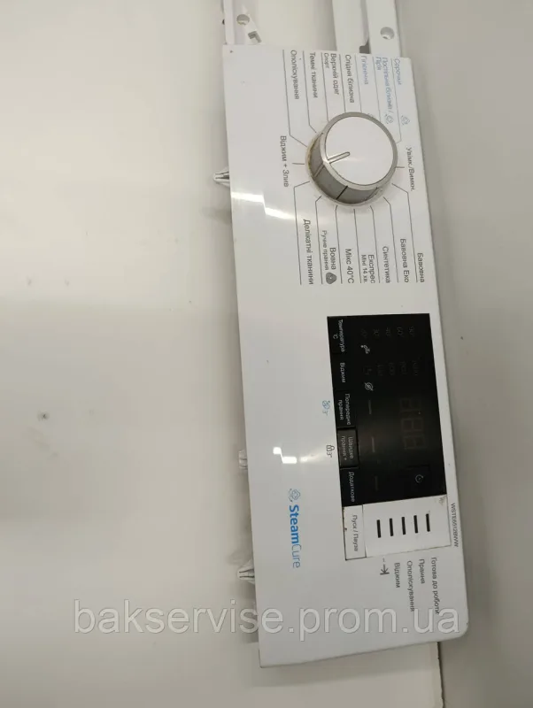Плата управління(індикації) до пральної машини Beko WSTE6512BWW Б/У, изображение 4