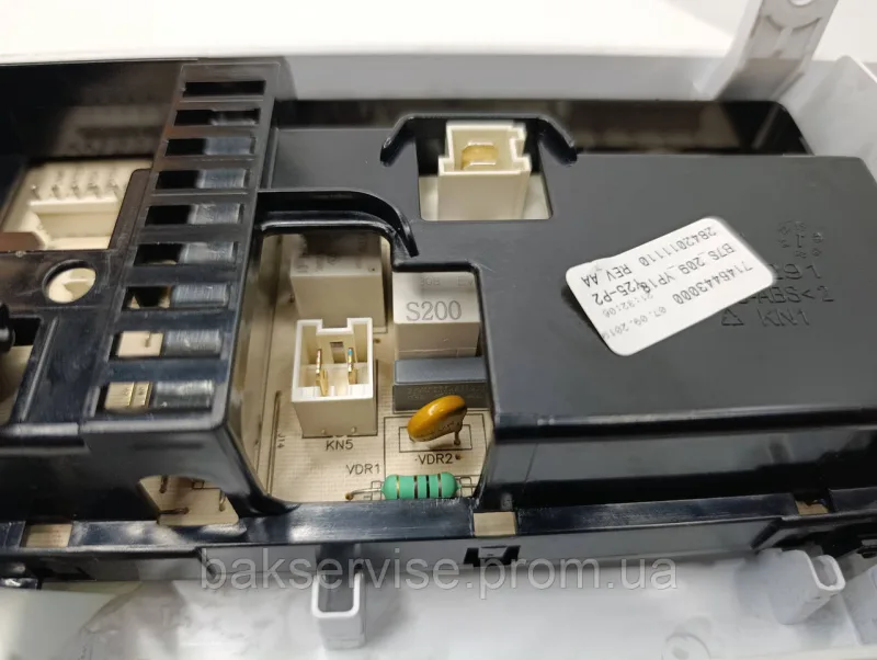 Плата управління(індикації) до пральної машини Beko WSTE6512BWW Б/У, изображение 8