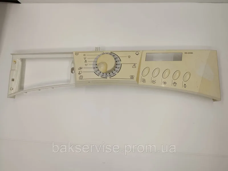 Передня панель(пластик) до пральної машини Gorenje WA 63080 Б/У, зображення 1