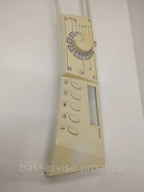 Передня панель(пластик) до пральної машини Gorenje WA 63080 Б/У, зображення 3
