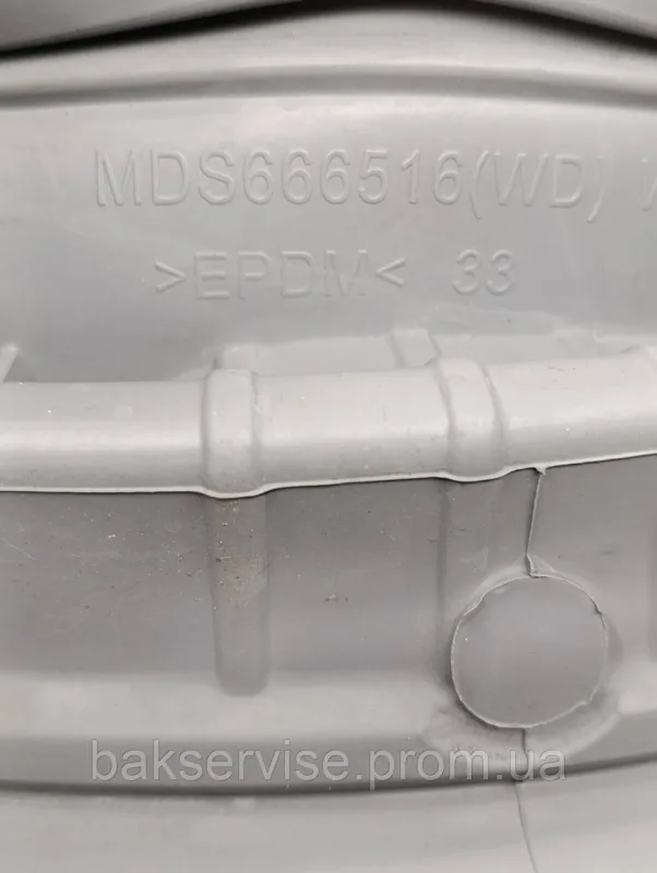 Резина (манжет) люка до пральної машини з сушкою LG MDS666516 Б/У, изображение 2