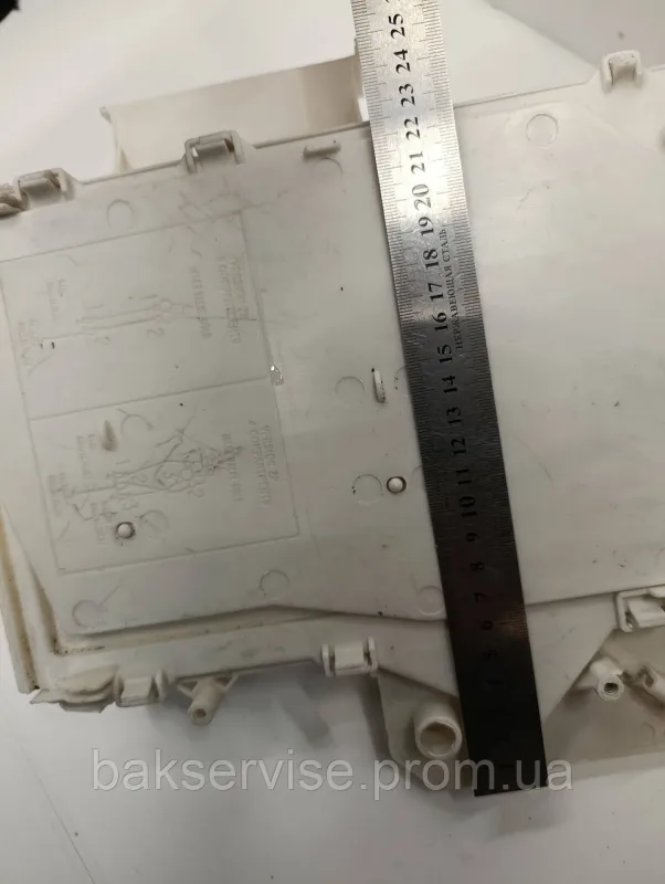 Бункер порошкоприймача до пральної машини Aeg, Zanussi, Electrolux 124827210 Б/У, изображение 7