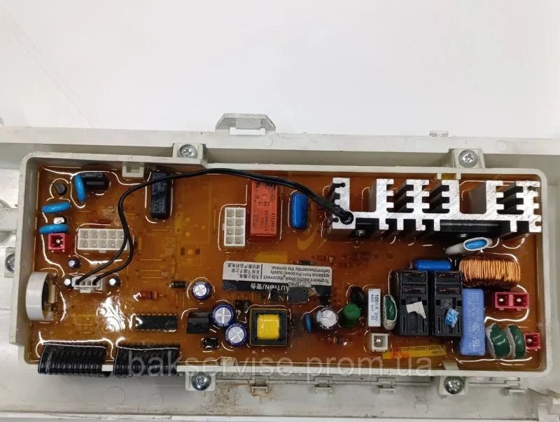 Плата управління(індикації) до пральної машини SAMSUNG WF-S1062 Б/У, зображення 5
