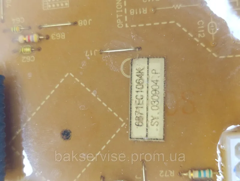 Плата управління(індикації) до пральної машини LG WD-80180N Б/У, изображение 6
