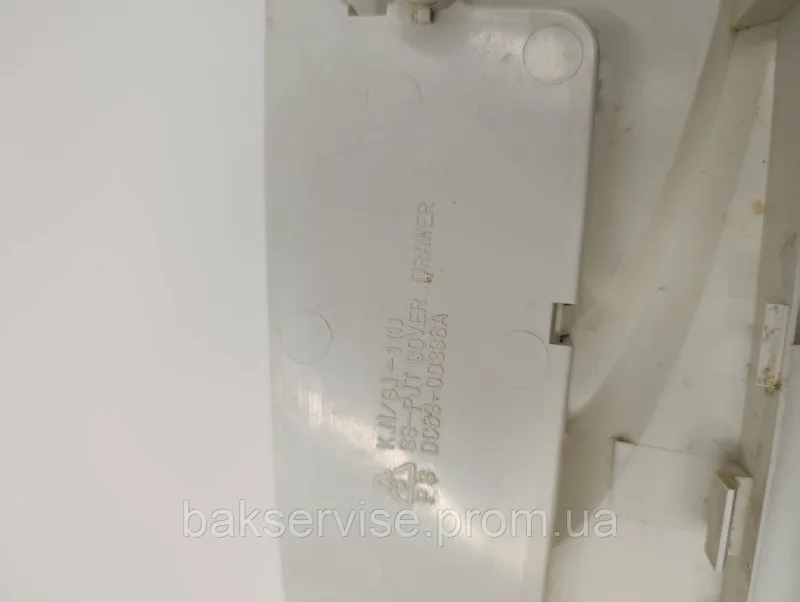 Панель (передня) порошкоприймача для пральної машини Samsung Fuzzy S821 Б/У, изображение 5