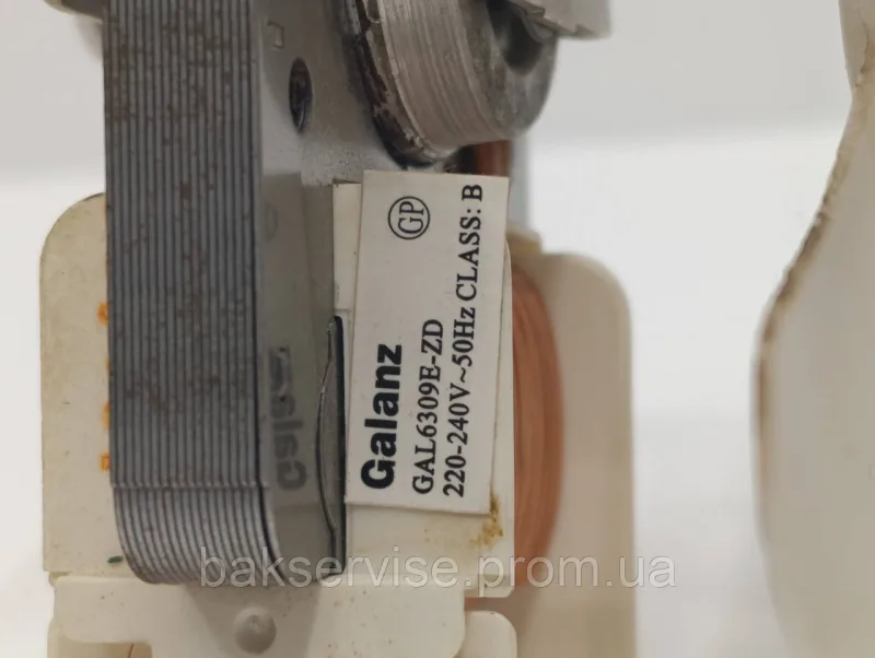 Двигун (вентилятор) обдува для мікрохвильової печі Galanz GAL6309E-ZD Б/У, изображение 5