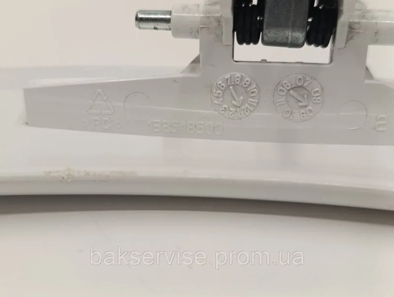 Ручка дверцят (люка) пральної машини AEG, Electrolux, Zanussi 132518500  Б/У, изображение 4