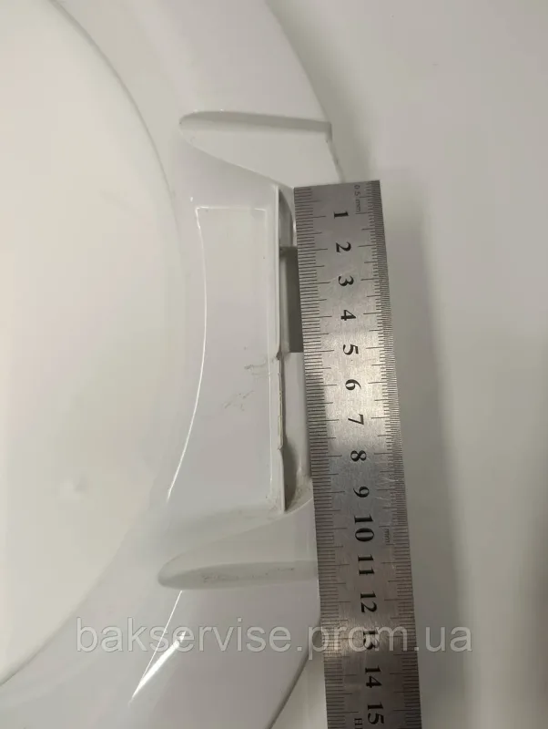 Зовнішня рамка люка до пральної машини AEG, Electrolux, Zanussi 132518310 Б/У, изображение 4