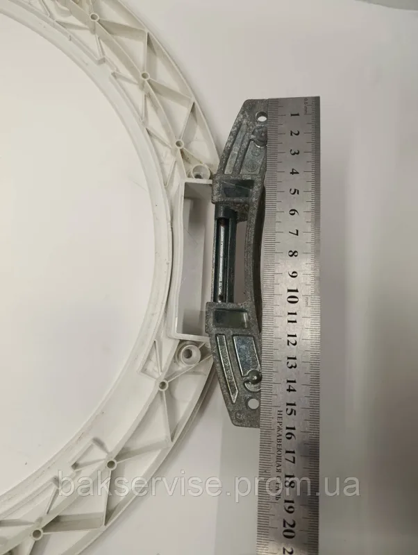 Внутрішня рамка люка пральної машини AEG, Electrolux, Zanussi 1108433 Б/У, зображення 9