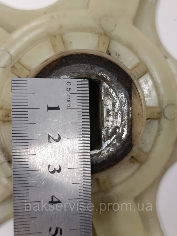 Шків для пральної машини Electrolux 1323965 Б/У (Посадкове місце: 25x13 мм), изображение 4